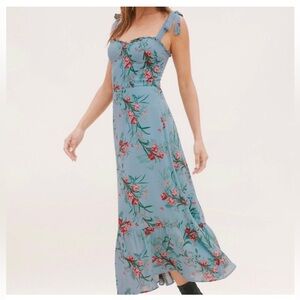 Reformation floral midi dress